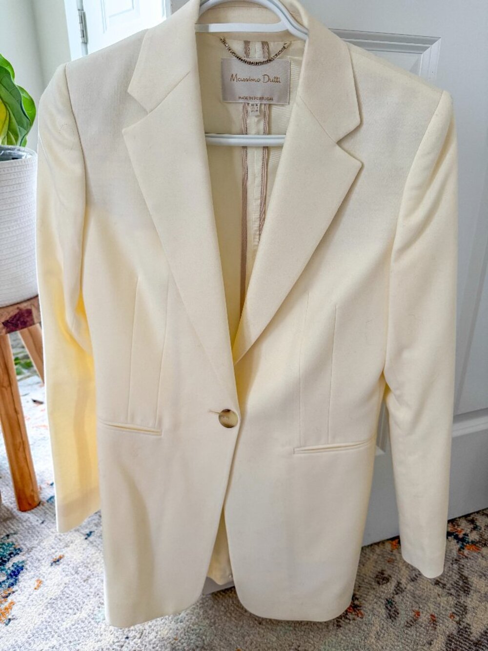 100% wool blazer Massimo dutti